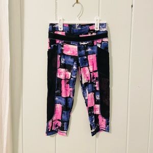 Saucony Bullet Series Run Capri / Purple, Pink, & Black / XS
